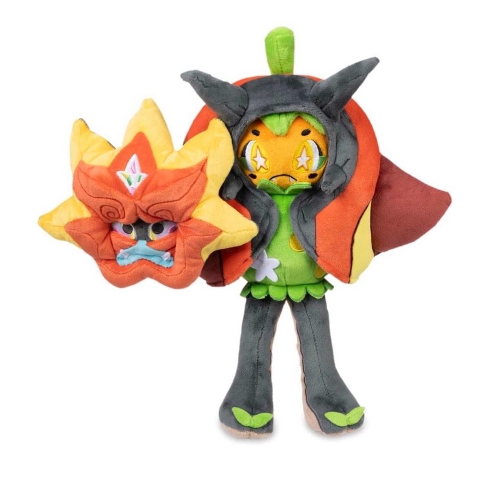 Pokemon Center Exclusive Hearthflame Mask Ogerpon Plush NWT
